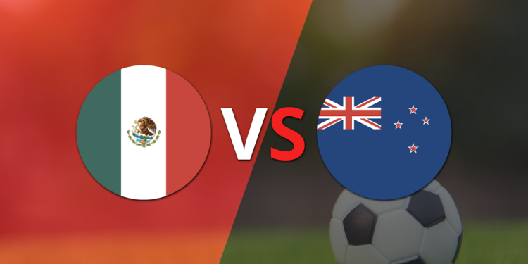México le gana 2 a 0 a Nueva Zelanda