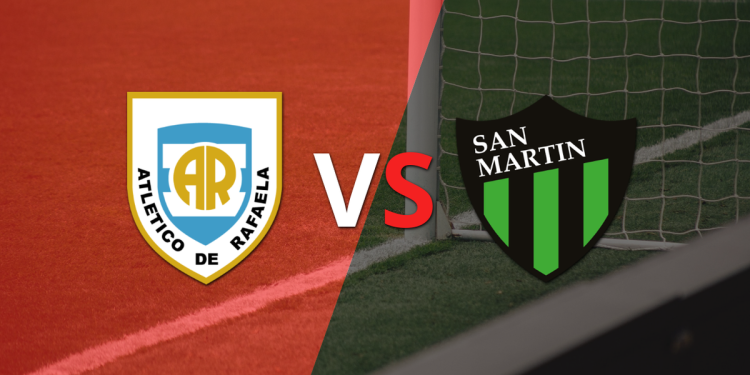Se juega el segundo tiempo del empate en 0 entre Atlético Rafaela y San Martín (SJ)