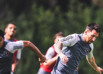 Todos felices: Messi volvió a entrenar y ya prepara su regreso en Inter Miami
