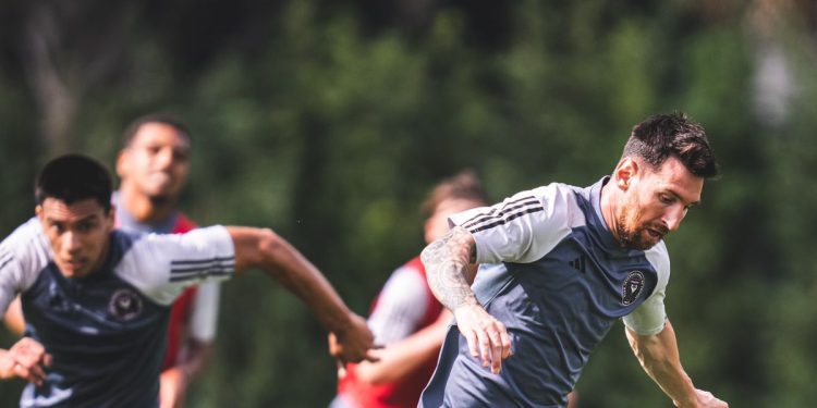 Todos felices: Messi volvió a entrenar y ya prepara su regreso en Inter Miami