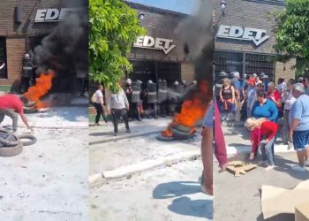Tucumán: cansados de los siderales aumentos de luz, vecinos incendiaron gomas en una sucursal de EDET