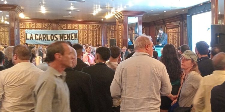 Con la presencia de Zulemita, funcionarios y dirigentes libertarios lanzaron la agrupación “La Carlos Menem”