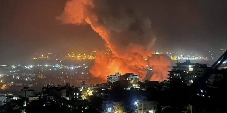 Israel bombardeó Beirut y profundiza la guerra en el Líbano contra Hezbollah