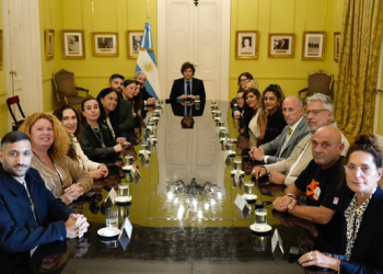 Javier Milei recibió a sobrevivientes israelíes del ataque de Hamas del 7 de octubre de 2023