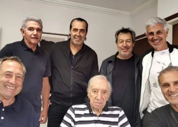 Los campeones del mundo del ’86 visitaron a Bilardo: “Hermosa tarde junto al maestro”