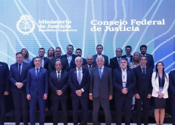 Mariano Cúneo Libarona reunió a los ministros de Justicia de todo el país