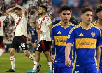 Preocupación para Boca y River: hoy no clasifican a la Copa Libertadores 2025