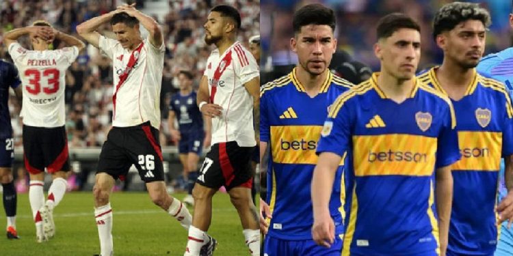 Preocupación para Boca y River: hoy no clasifican a la Copa Libertadores 2025