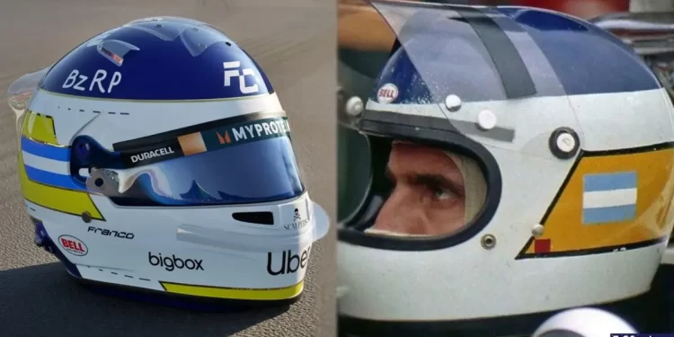 ¿Quién es Lole? La razón por la que Franco Colapinto hizo un casco en su honor