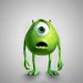 Así vería Mike Wazowski si fuera un personaje de una película de zombies, según la inteligencia artifical