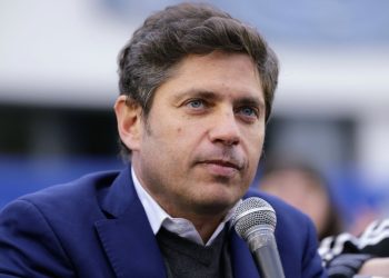 Axel Kicillof felicitó a Cristina Kirchner por su proclamación como presidenta del PJ