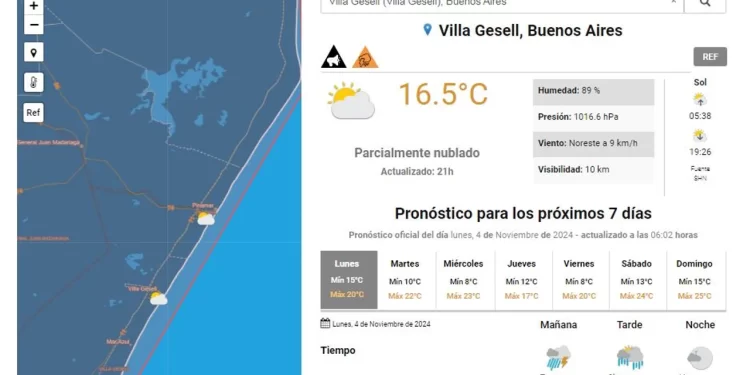 Derrumbe en Villa Gesell: las tormentas complican la tarea de los rescatistas