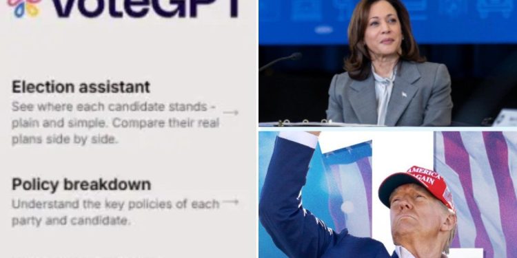 Elecciones en Estados Unidos 2024: cómo funciona VoteGPT, el asistente con inteligencia artificial que define el voto de los indecisos