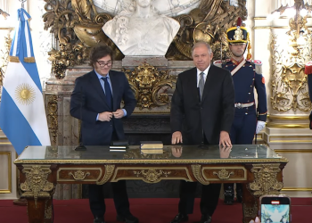 Javier Milei le tomó juramento a Gerardo Werthein y asumió como canciller en reemplazo de Diana Mondino