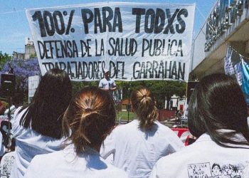 La lucha por el Garrahan: paro y abrazo cultural del personal, y respuesta mercantilista del Gobierno