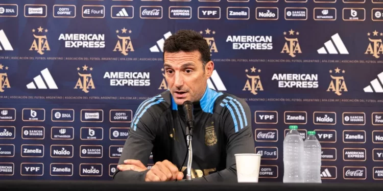 Lionel Scaloni, entre el duelo con Paraguay, la Liga de 30 equipos y la polémica con Spreen: “Que no suceda más”