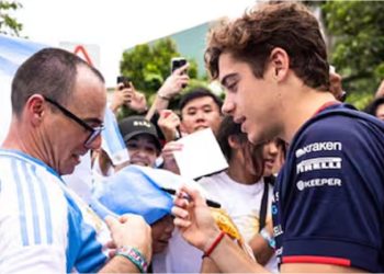 Locura argentina por Colapinto en Brasil: “Es un placer que empujen así”