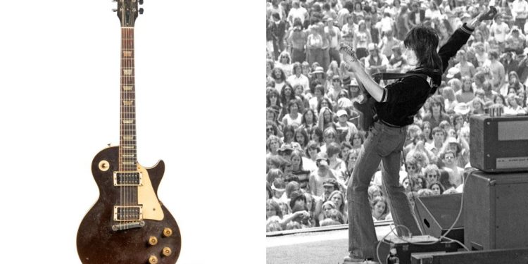 Se subastarán más de 130 guitarras de la leyenda del rock Jeff Beck