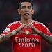 Ángel Di María fue elegido como el mejor jugador en Portugal y sumó un nuevo premio
