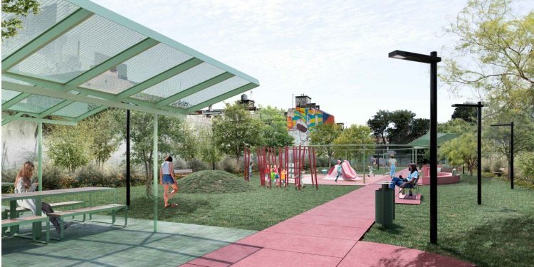 CABA: Villa Santa Rita tendrá su primera plaza y avanzan las obras en espacios verdes
