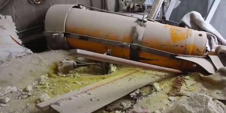 Israel atacó depósitos de armas químicas en Siria