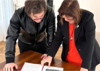 Javier Milei respaldó a Patricia Bullrich tras amenazas de muerte: “El crimen no paga”