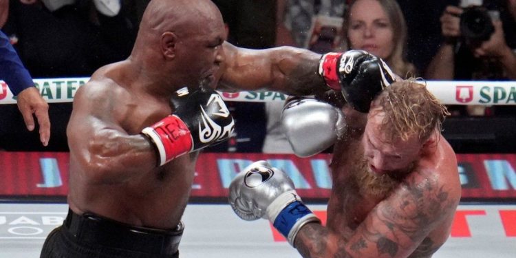 Mike Tyson afronta una demanda millonaria tras la pelea con Jake Paul por incumplimiento de contrato