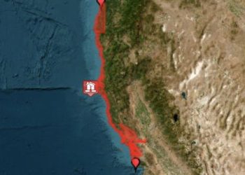 Un terremoto de magnitud 7 sacudió las costas de California