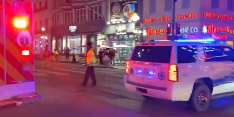Atentado en Nueva Orleans: así fue el momento del atropello masivo durante Año Nuevo