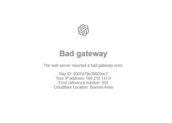 ChatGPT se cayó en todo el mundo: qué se sabe y cuándo volverá