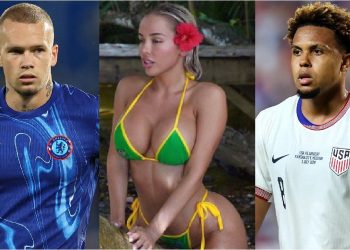 El triángulo amoroso en el fútbol europeo con una modelo fitness que terminó en escándalo