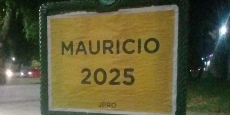 Elecciones 2025: aparecieron afiches del PRO que impulsan la candidatura de Mauricio Macri