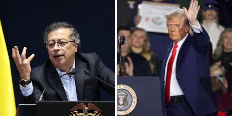 Gustavo Petro arremetió contra Donald Trump por las sanciones contra Colombia: “Yo muero en mi ley y lo resisto a usted”