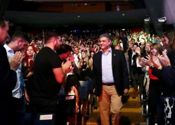 Jorge Macri encabeza un acto del PRO en la Ciudad para movilizar a la tropa de cara a las elecciones 2025