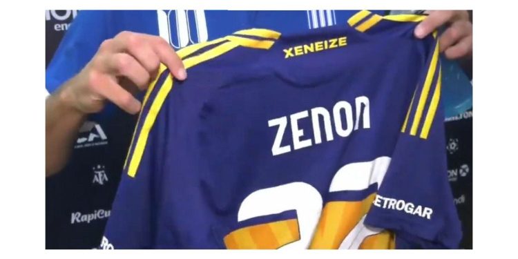 Los jugadores de Boca sorprendieron con regalos al plantel de Argentino de Monte Maíz