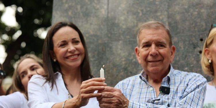 María Corina Machado le agradeció a Javier Milei por su apoyo a Edmundo González Urrutia