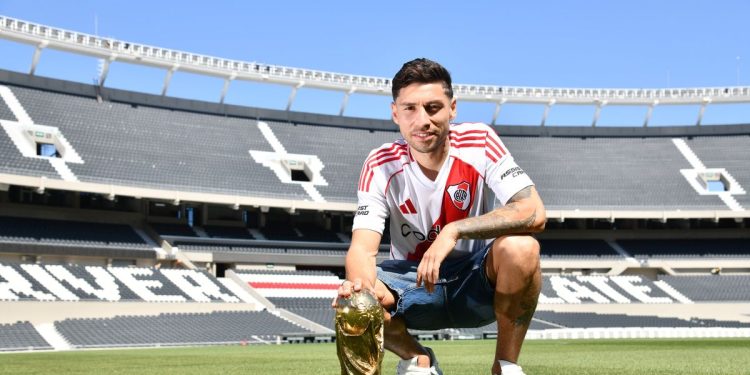 Regreso confirmado: Gonzalo Montiel firmó contrato y ya es jugador de River