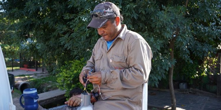 Barranqueras continua con el plan de reposición de equipos LED