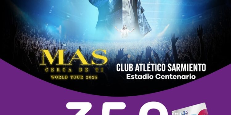 Cuotas sin interés con Tarjeta Tuya de NBCH para el show de Marco Antonio Solís