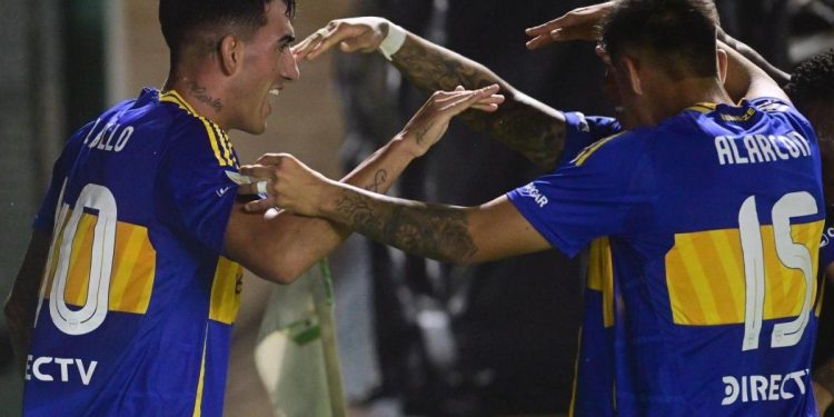Boca le ganó sobre el final a Banfield y escala posiciones en su zona
