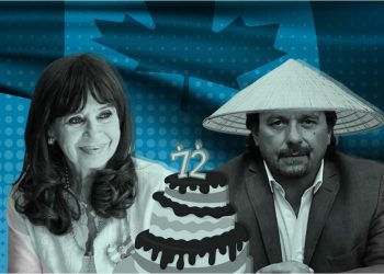 Charlas de quincho: postales y afiches del cumple, el “goberchino” y un viaje clave a Canadá