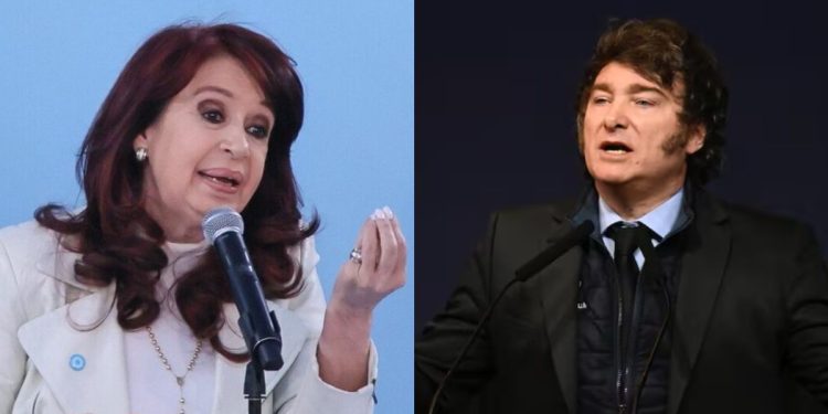 Cristina Kirchner cruzó duro a Javier Milei: “Te estás cayendo a pedazos”