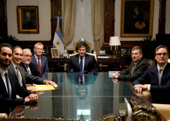 Javier Milei recibió a las autoridades del Centro Simon Wiesenthal