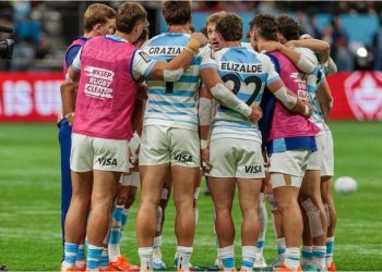 Los Pumas 7s pisaron fuerte en Vancouver y avanzaron a semifinales