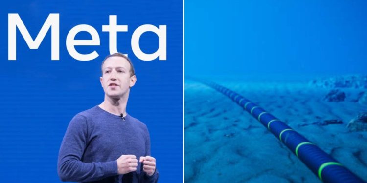 Meta construirá un cable submarino de más de 50.000 kilómetros