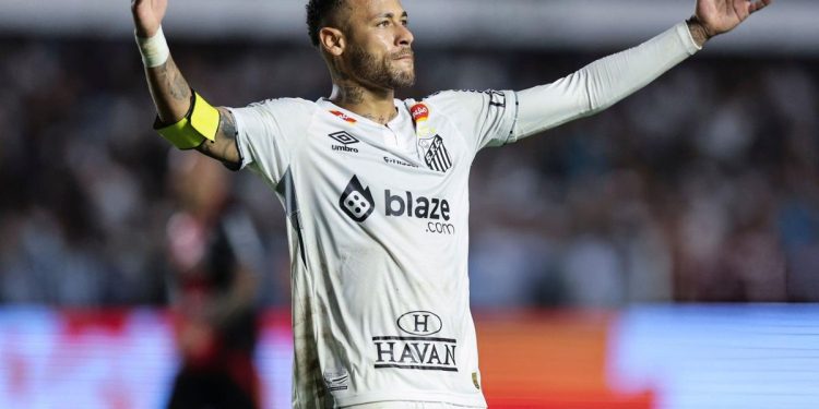 Neymar debutó en su regreso al Santos: cómo fueron sus primeros minutos en cancha
