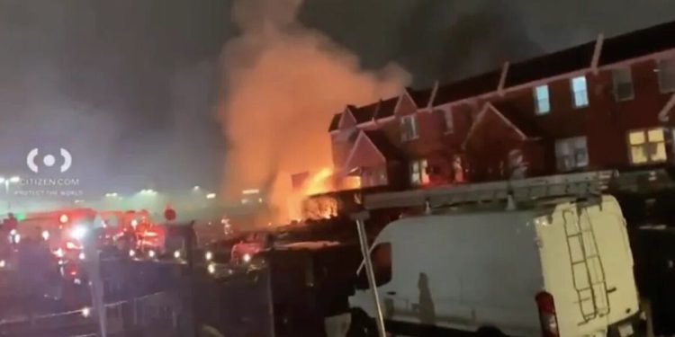 Otro accidente aéreo en EEUU: una avioneta se estrelló en Filadelfia