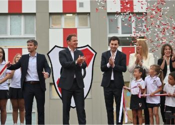 River inauguró el nuevo edificio del Colegio River