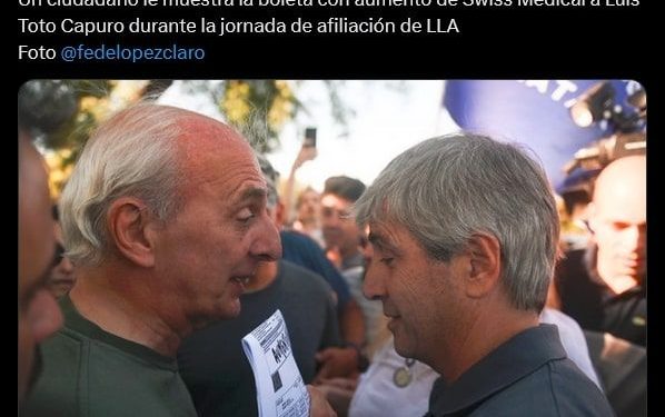 Tras la criptoestafa, Karina tuvo un frío baño popular en Palermo y a Caputo le reclamaron por el aumento en prepagas