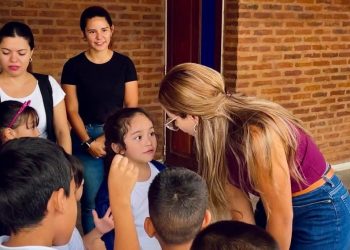 Magda Ayala superviso trabajos en instituciones educativas de la ciudad